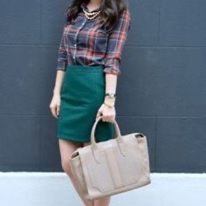 ✨ 2 for $40 SALE | Anthro | Boden | Green Pencil Skirt